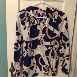 XS Lilly Pulitzer Booze Cruise Elsa